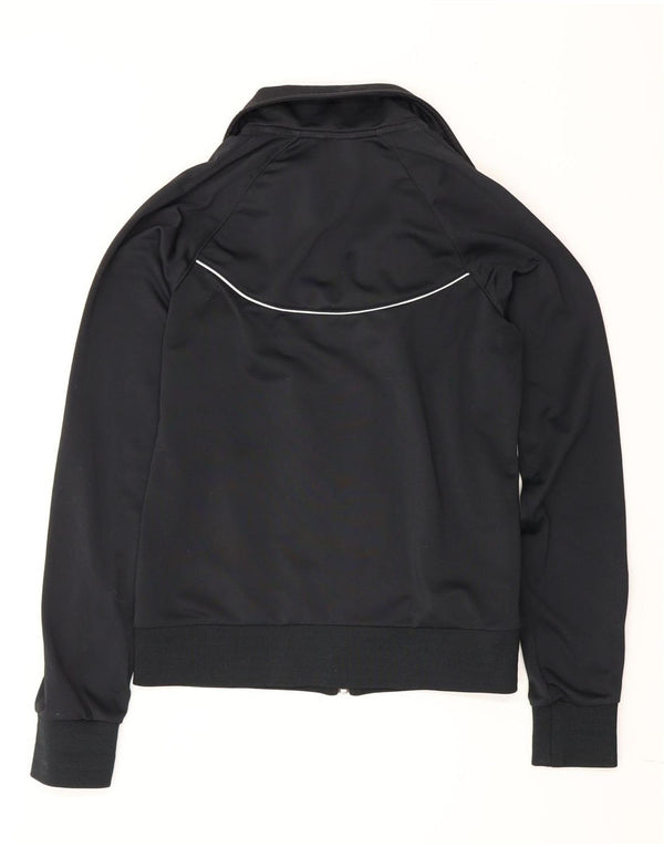 Giacca da tuta da donna Nike UK 8 Small Nero Poliestere