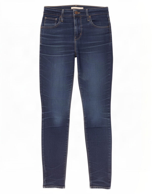 Jeans skinny a vita alta Levi's 721 da donna W26 L28 in cotone blu navy