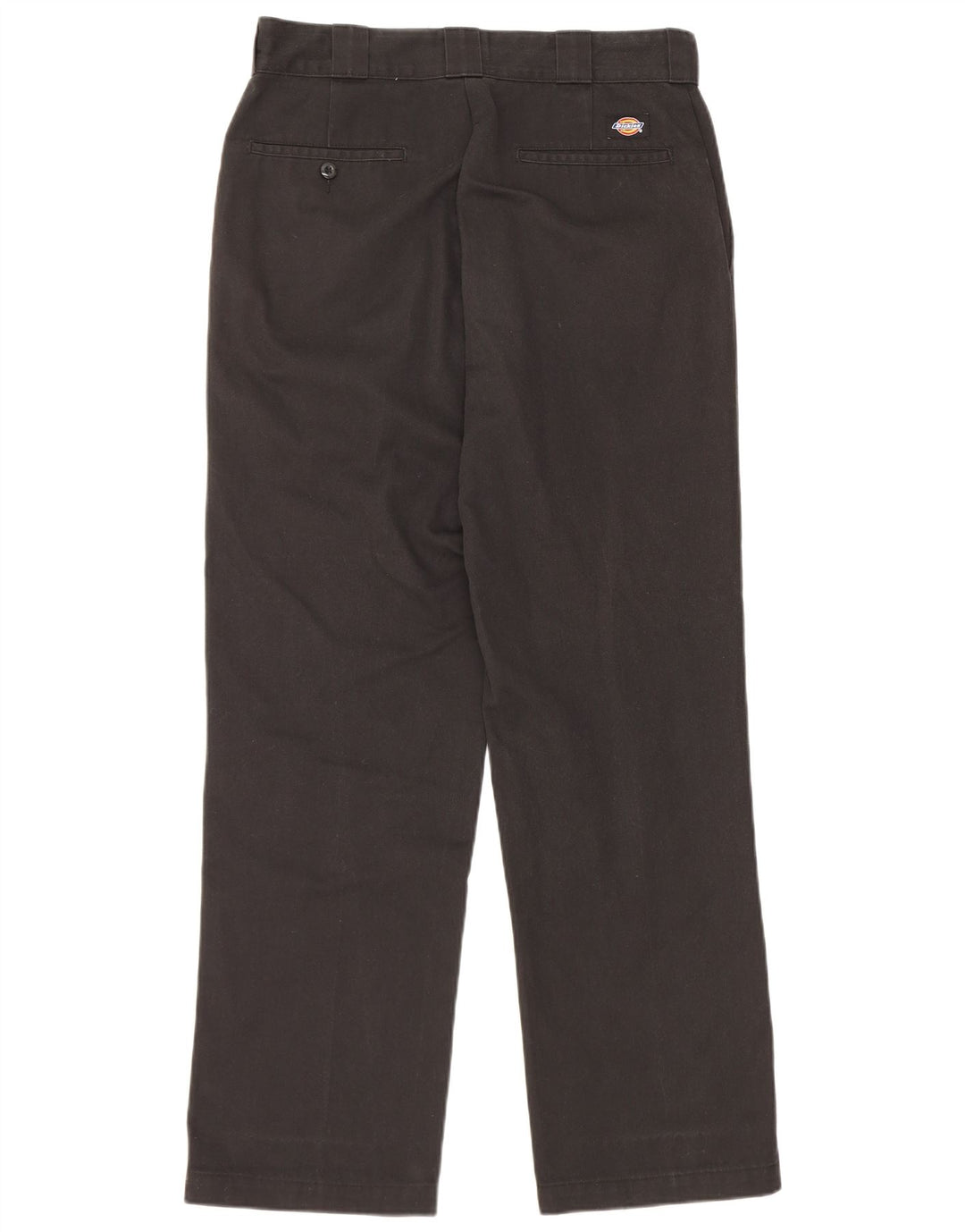 Pantaloni chino dritti da uomo Dickies W33 L32 poliestere nero