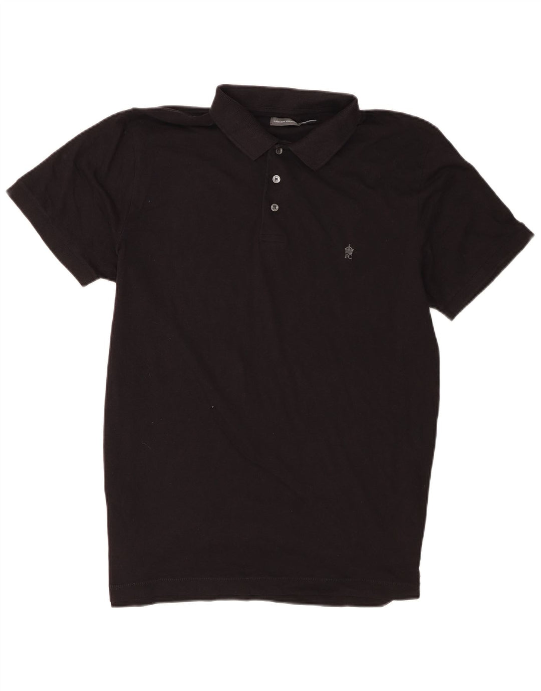 Polo da uomo French Connection XL in cotone nero