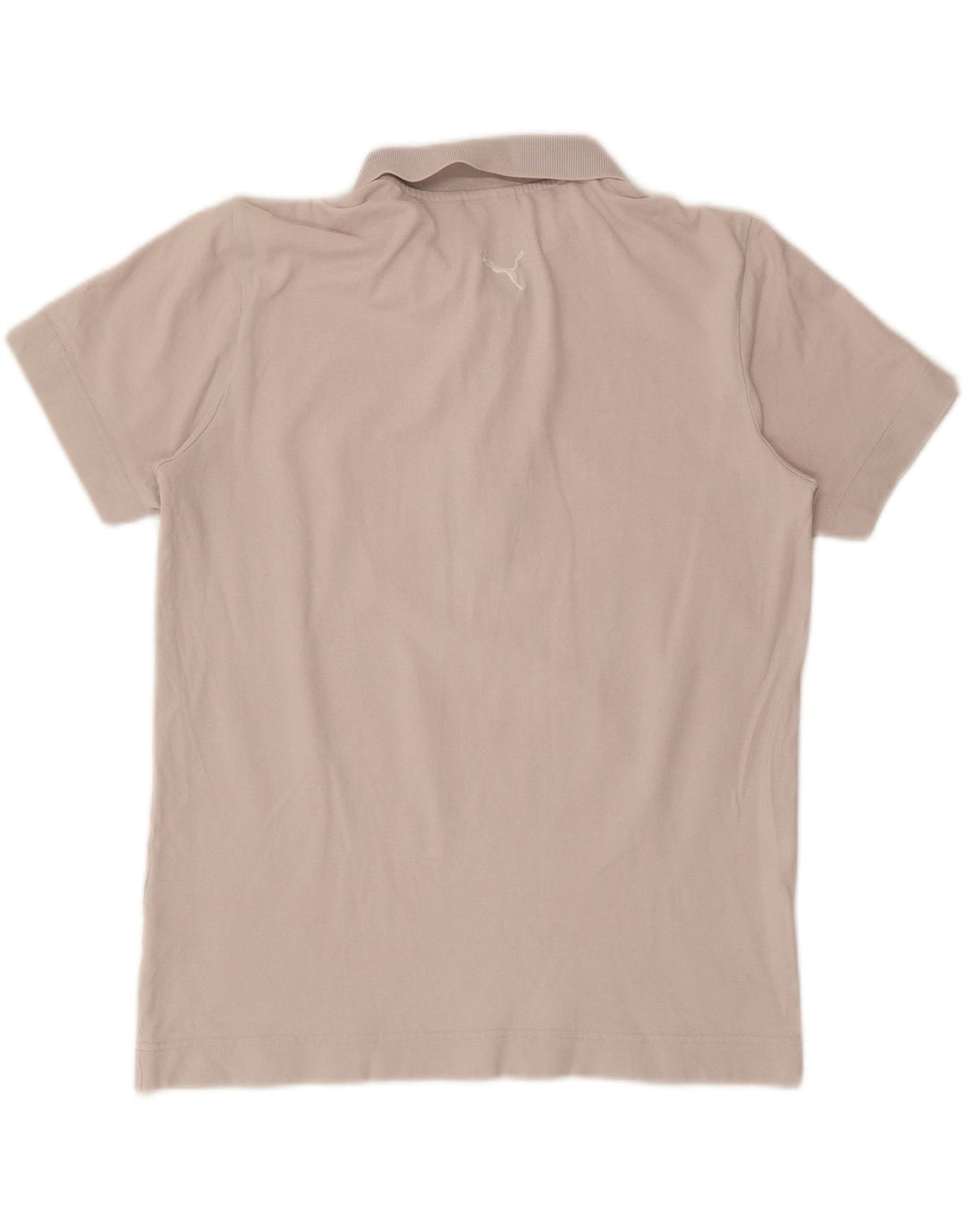 Polo Puma da uomo Small grigia a blocchi di colore