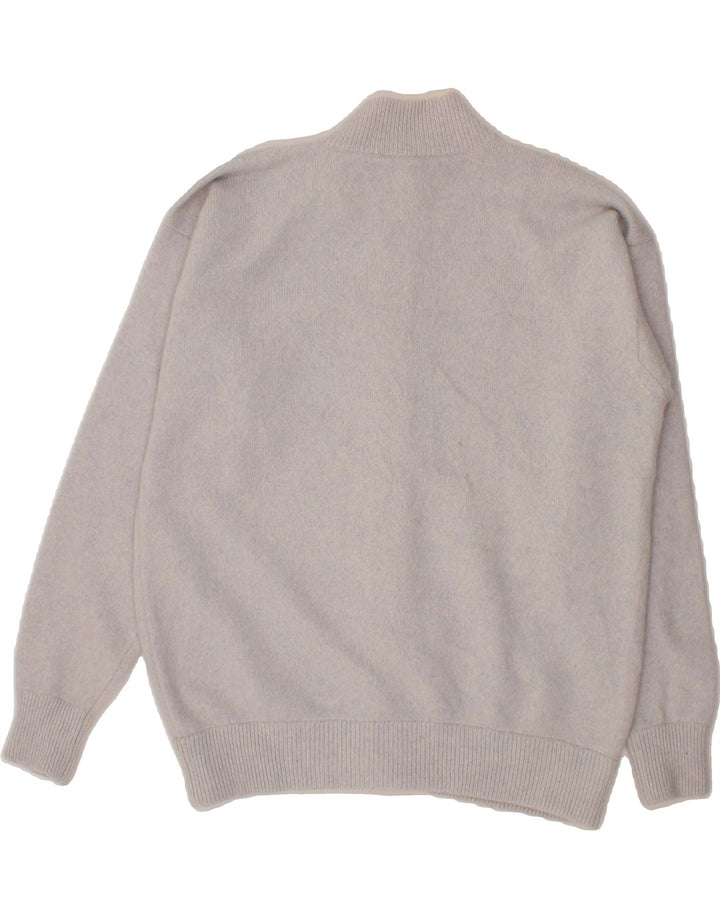 VINTAGE Mens Cardigan Sweater Large Grey Vintage Vintage and Second-Hand Vintage from Messina Hembry 