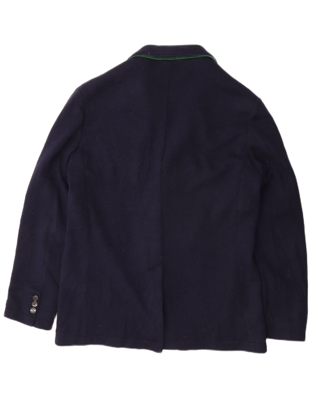 Giacca blazer a 3 bottoni da uomo Fred Perry IT 42 XL cotone blu navy