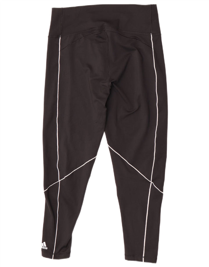 Leggings Adidas da donna UK 20/22 XL poliestere nero