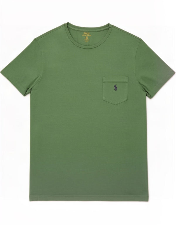 Polo Ralph Lauren T-shirt personalizzata da uomo Top piccola verde