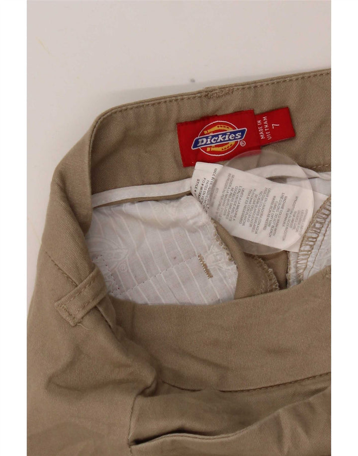 Dickies Pantaloni casual bootcut da donna US 7 medi W30 L31 Cotone beige
