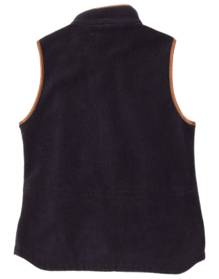 Gilet in pile da donna Schoffel UK 16 grande poliestere blu navy