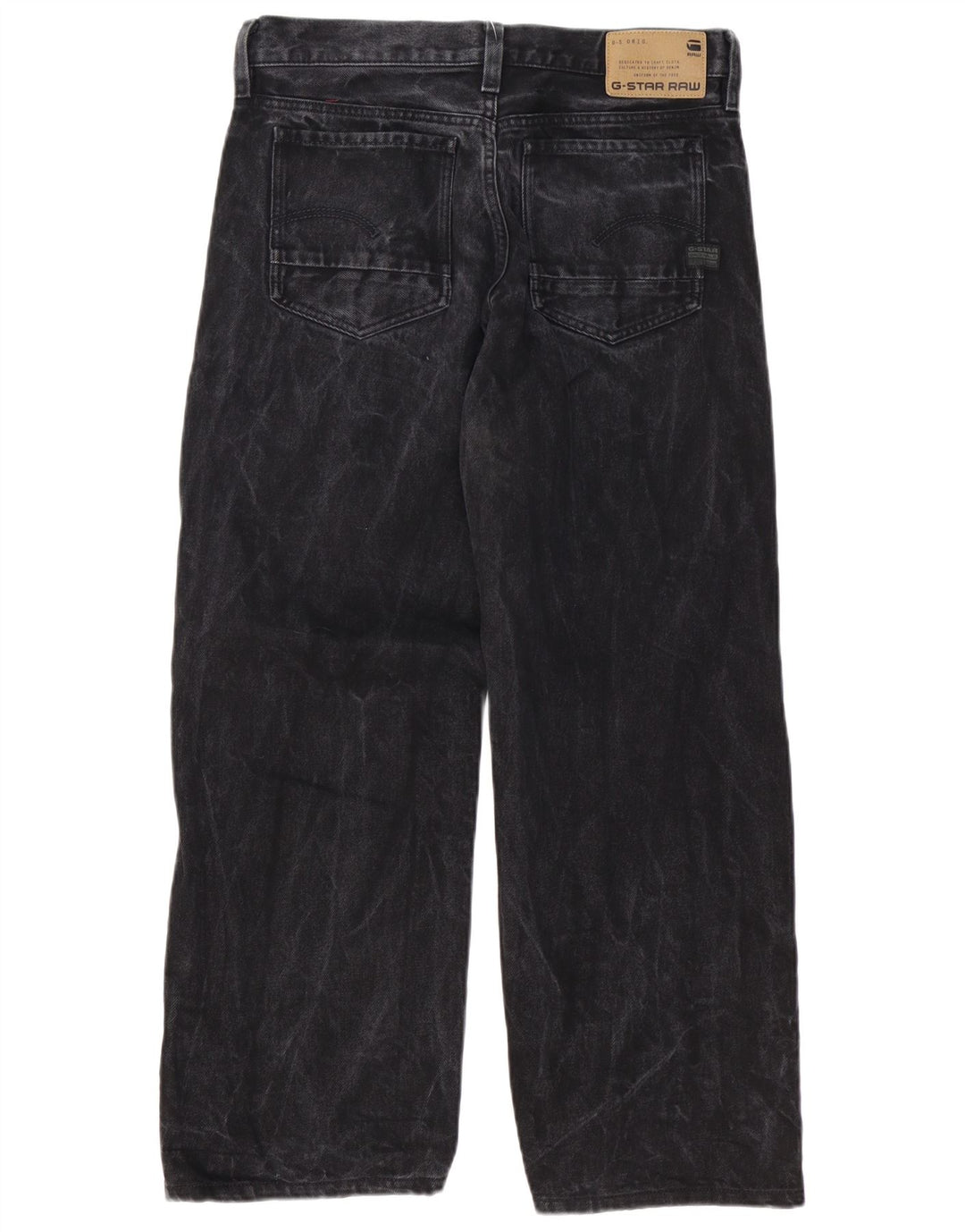 Jeans larghi da donna G-Star W32 L28 cotone nero