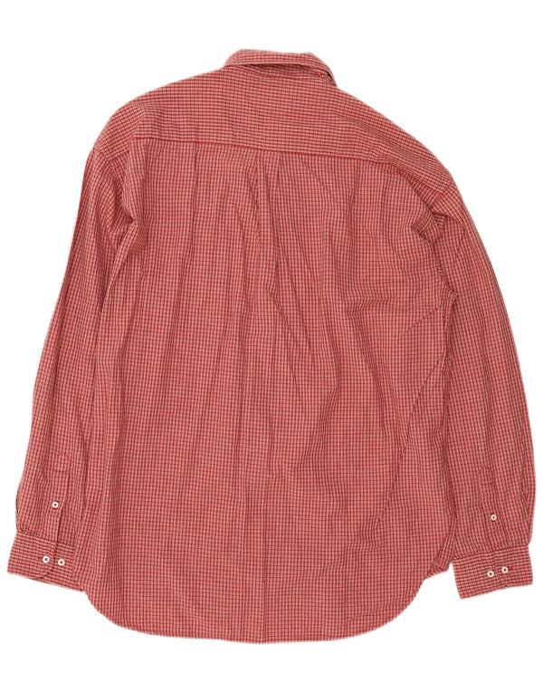 Kappa Mens Shirt XL Red Check Cotton