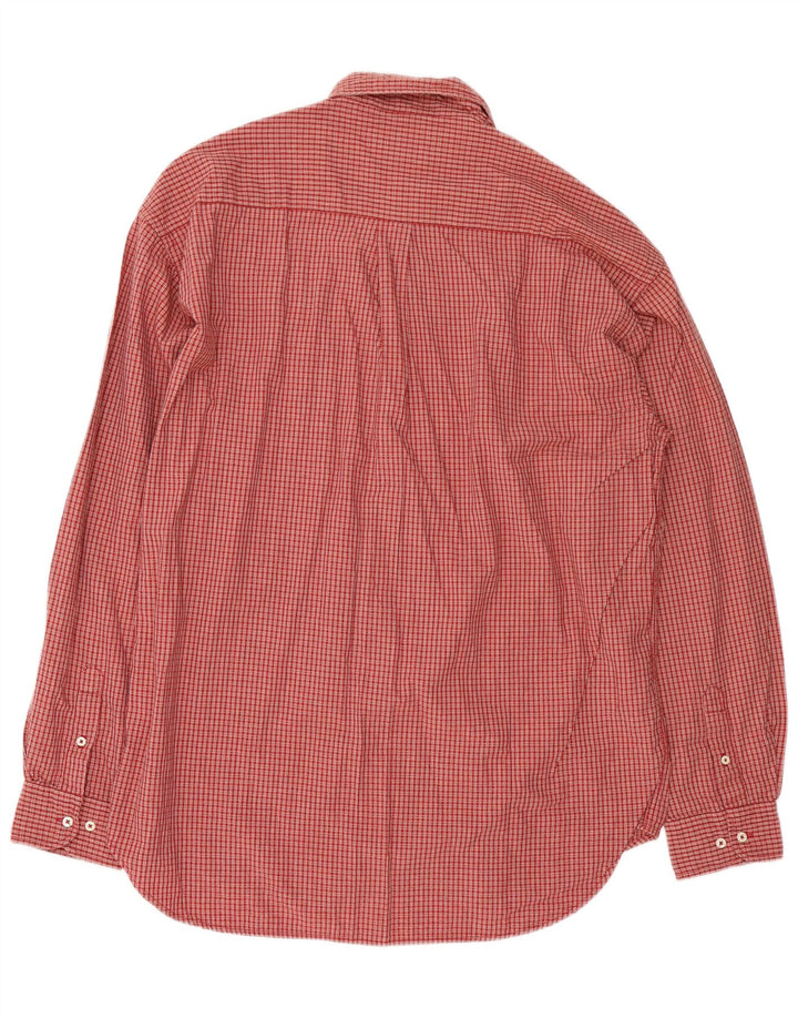 Camicia Kappa Uomo XL Cotone a quadri rossi