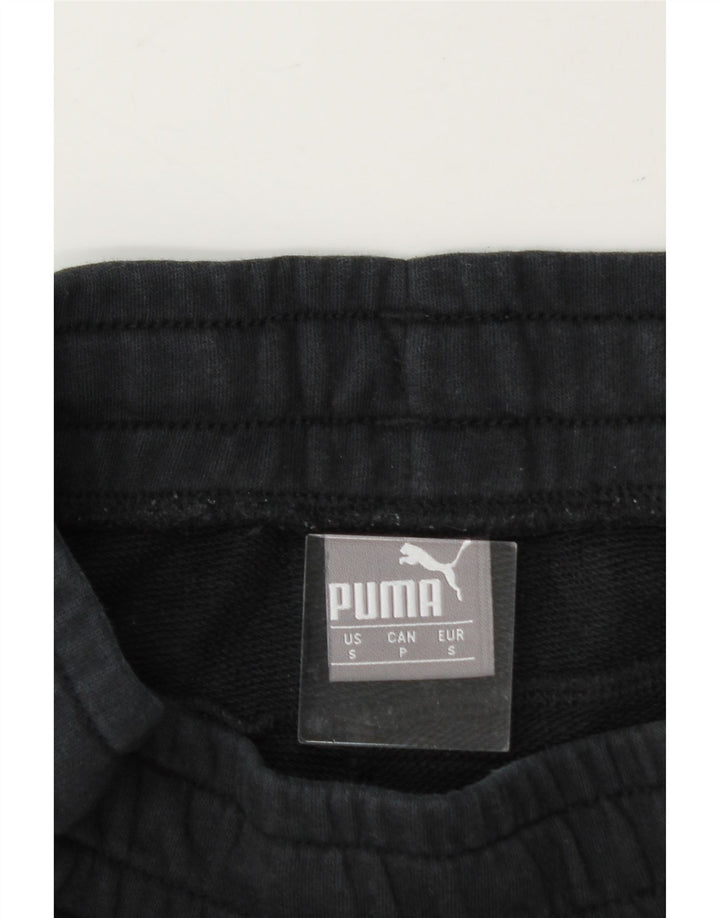PUMA Mens Tracksuit Trousers Small  Black Vintage Puma and Second-Hand Puma from Messina Hembry 
