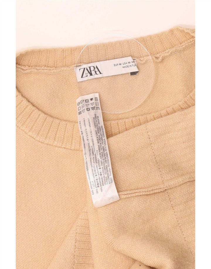 Canottiera da uomo Zara Canotta in viscosa beige medio