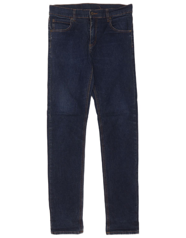 Cheap Monday Mens Slim Jeans W33 L34 Navy Blue Cotton