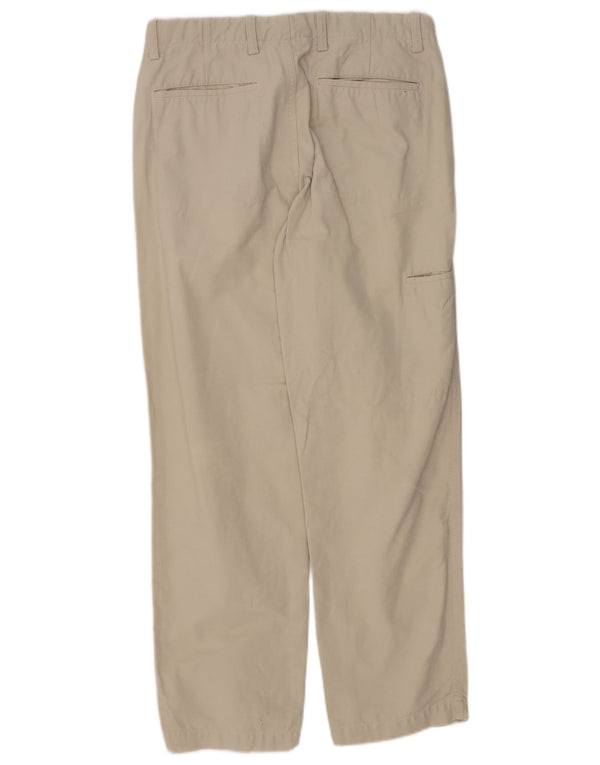 Pantaloni chino dritti da uomo Massimo Dutti EU 40 medio W31 L30 Beige