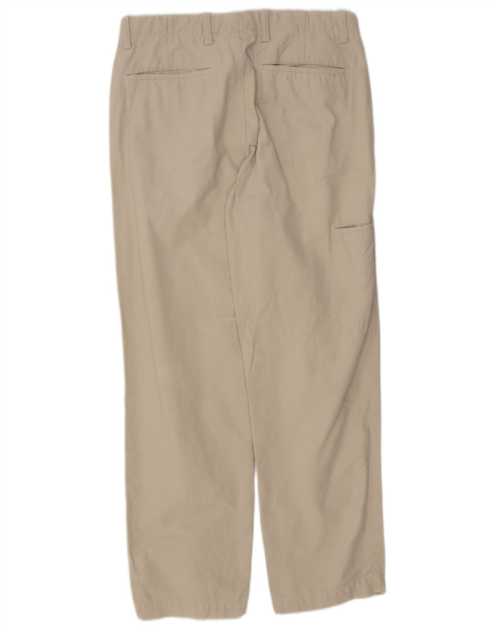 Pantaloni chino dritti da uomo Massimo Dutti EU 40 medio W31 L30 Beige
