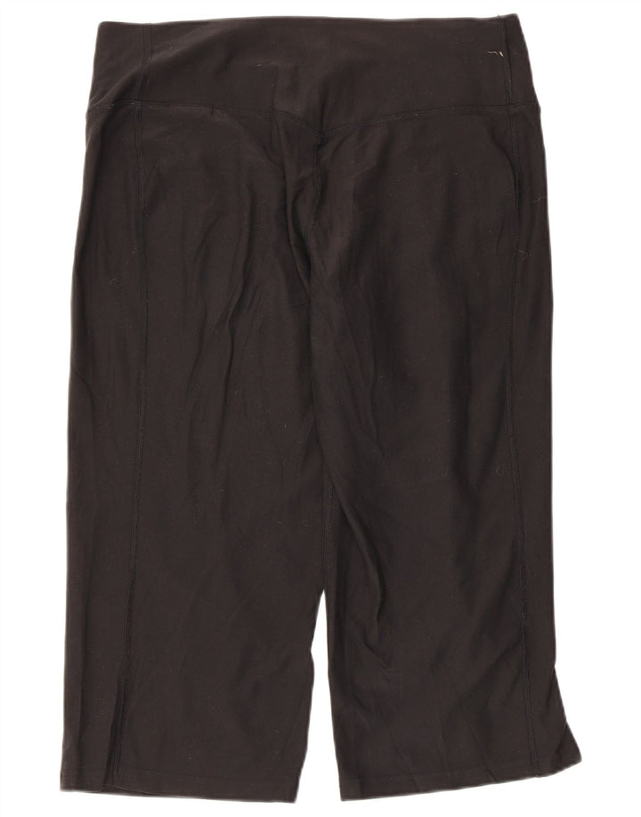 Pantaloncini sportivi Bermuda Dri Fit da donna NIKE UK 16 grandi neri