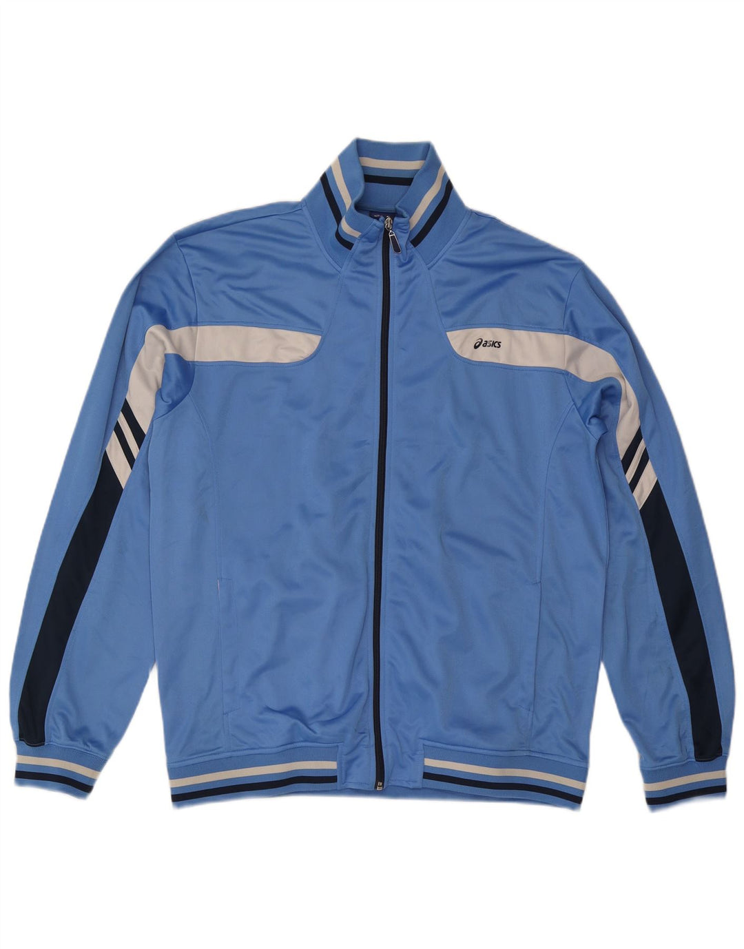 Giacca da tuta da uomo ASICS 2XL Blu Colourblock
