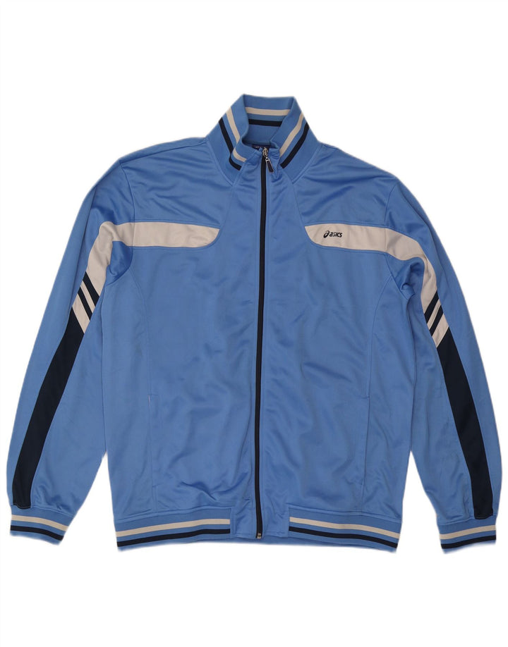 Giacca da tuta da uomo ASICS 2XL Blu Colourblock