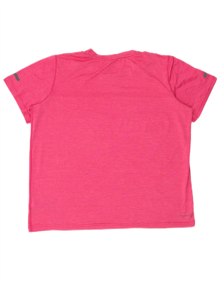 T-shirt Russell Athletic per ragazze Husky 14-15 anni XL nylon rosa
