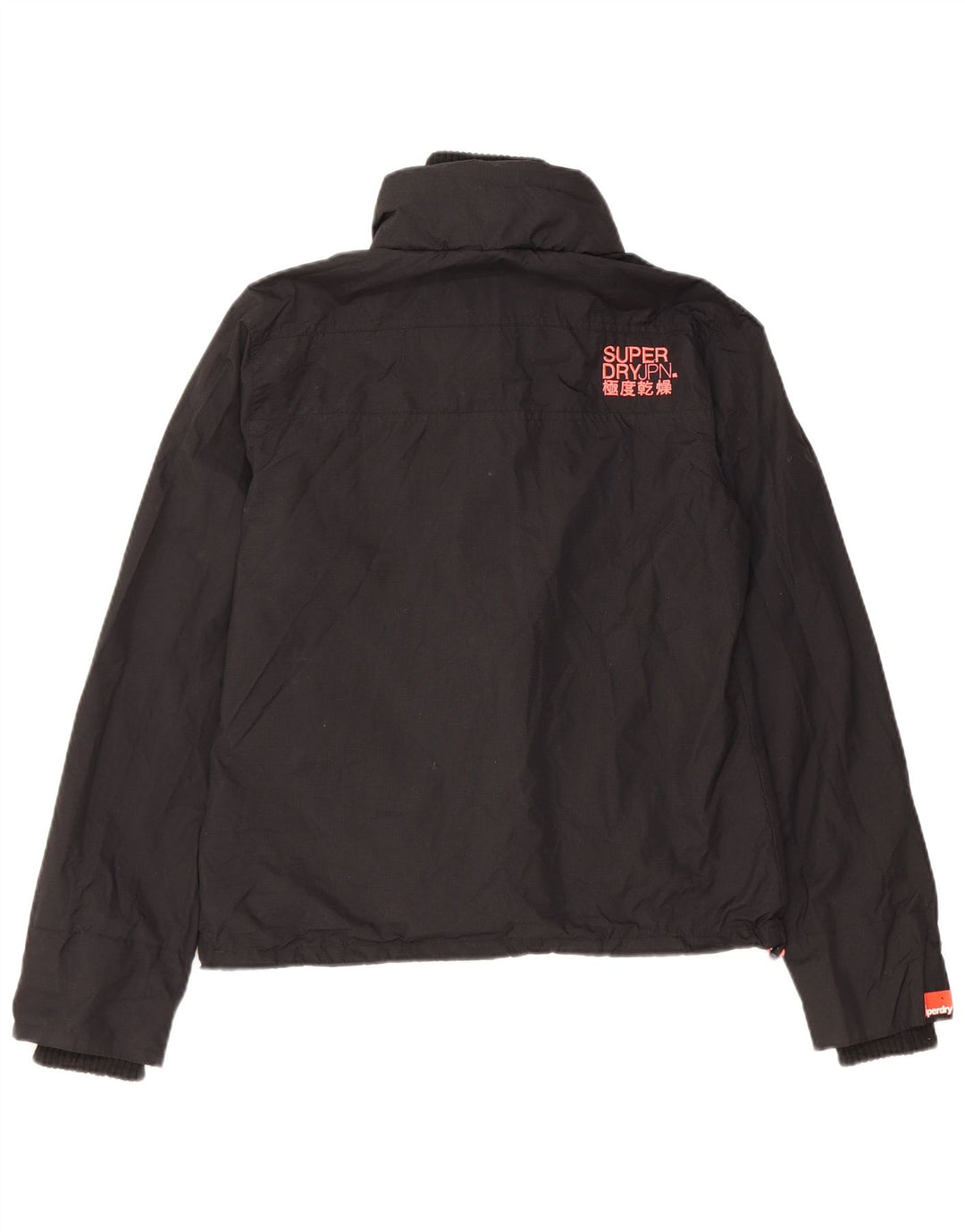 Giacca a vento da donna Superdry The Windcheater UK 16 Large in nylon nero