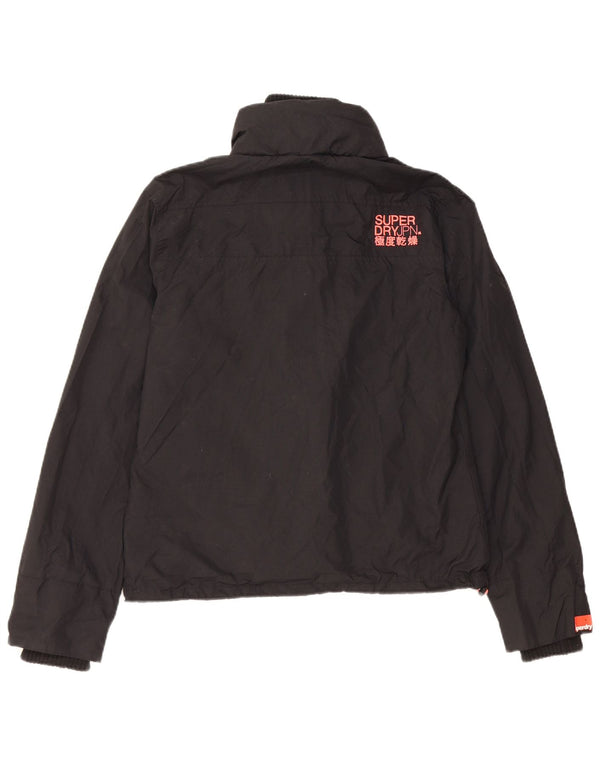 Giacca a vento da donna Superdry The Windcheater UK 16 Large in nylon nero
