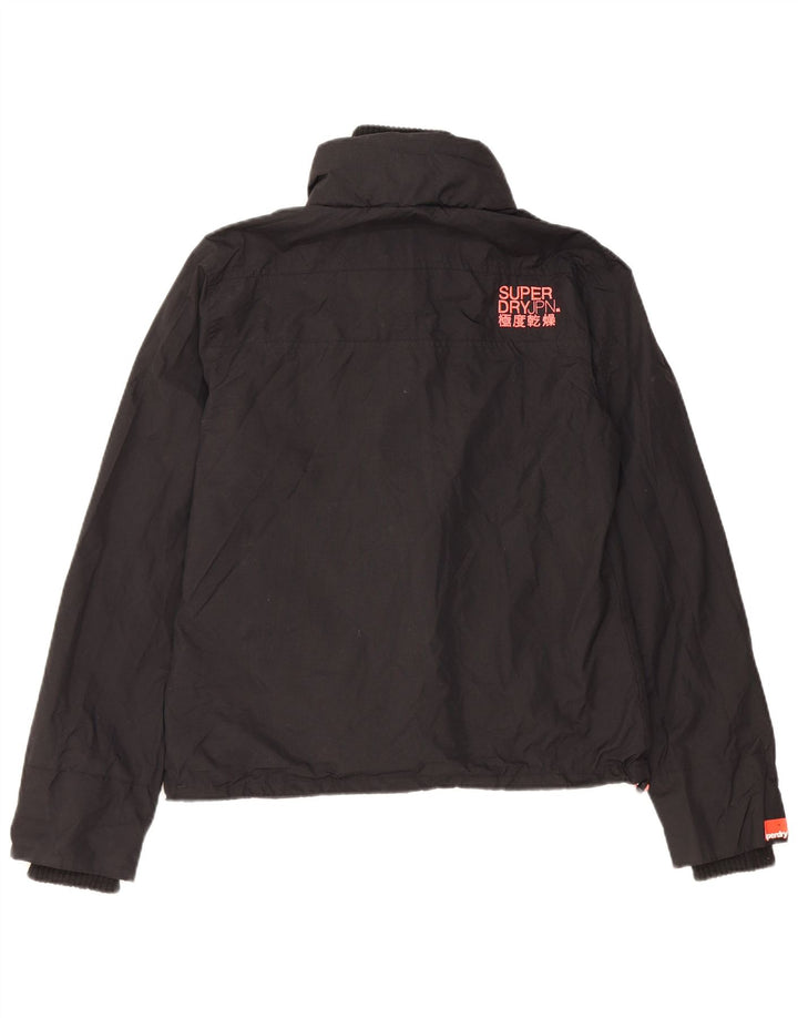 Giacca a vento da donna Superdry The Windcheater UK 16 Large in nylon nero