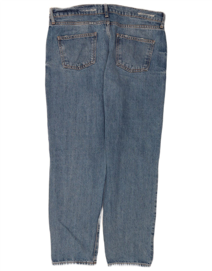 Jeans dritti da donna Zara EU 40 medio W30 L26 cotone blu