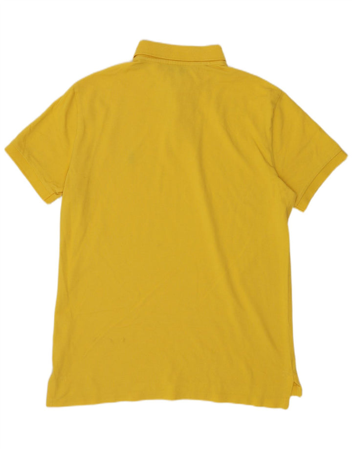 POLO RALPH LAUREN Polo da uomo slim fit personalizzata giallo medio