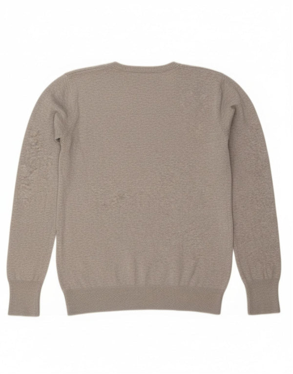 Maglione maglione con scollo a V da donna Diesel UK 14 Grigio medio