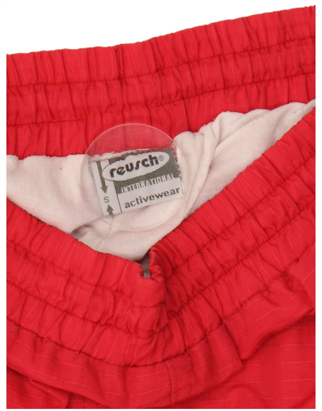 Pantaloni da tuta da uomo Reusch Joggers Small Rosso Colourblock in poliammide