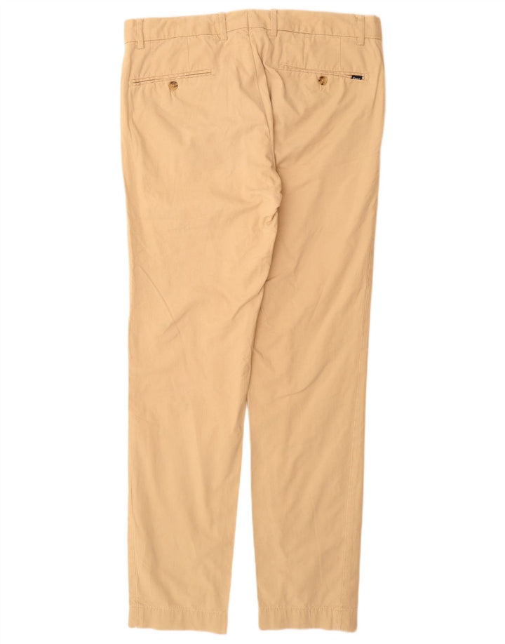 POLO RALPH LAUREN Pantaloni chino slim affusolati da uomo W32 L31 Cotone beige