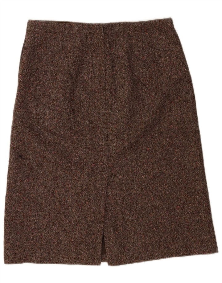 Gonna longuette da donna J. Crew W28 marrone medio screziato