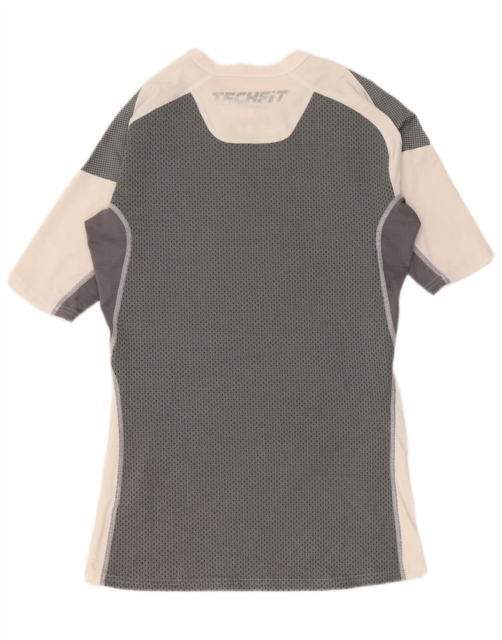 T-shirt grafica da uomo Adidas Compression Top Large White Colourblock