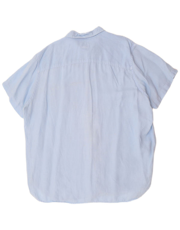 Camicia a maniche corte vestibilità regolare da uomo TIMBERLAND 3XL Blu