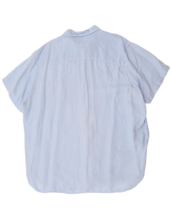 Camicia a maniche corte vestibilità regolare da uomo TIMBERLAND 3XL Blu