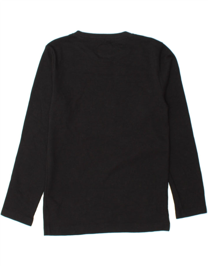 HURLEY Boys Graphic Top Long Sleeve 10-11 Years Black Cotton Vintage Hurley and Second-Hand Hurley from Messina Hembry 