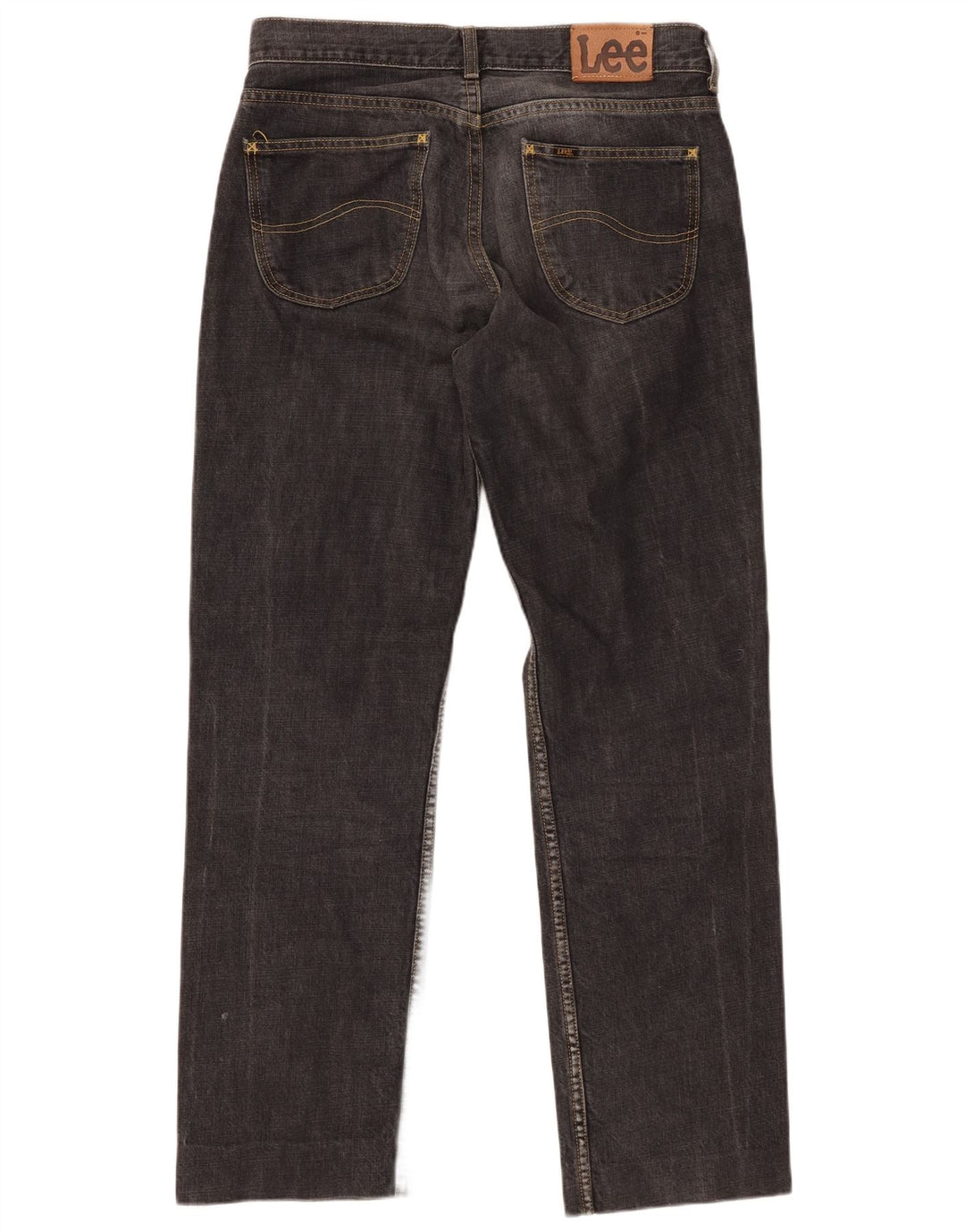 Jeans dritti da uomo LEE Seattle W34 L30 cotone nero