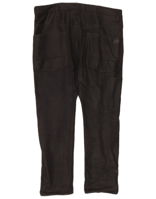 Jeans cargo affusolati da uomo G-Star W36 L28 cotone nero