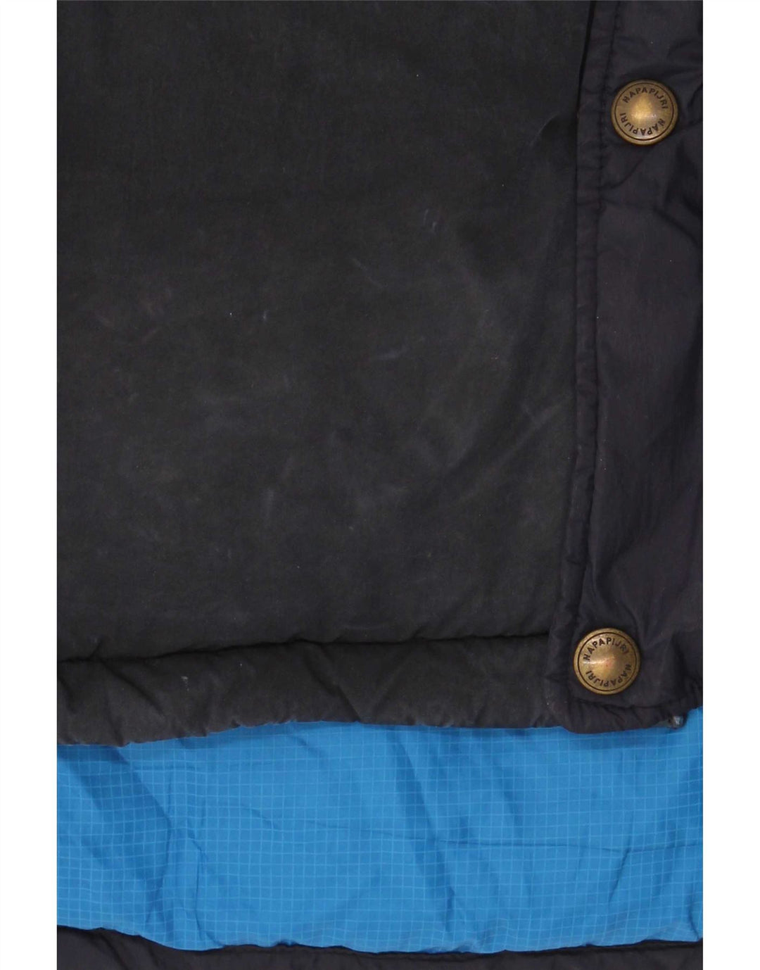 Giacca imbottita vestibilità regolare da uomo Napapijri UK 38 Medium Blu navy Poliammide