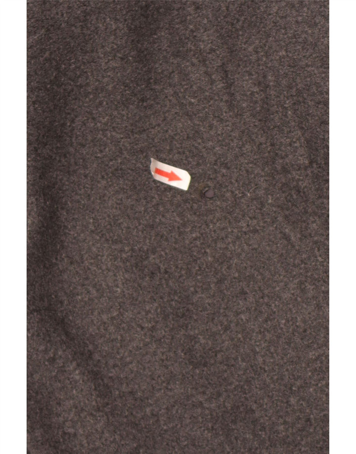 Cappotto doppiopetto da donna Zara UK 14 Poliestere grigio medio