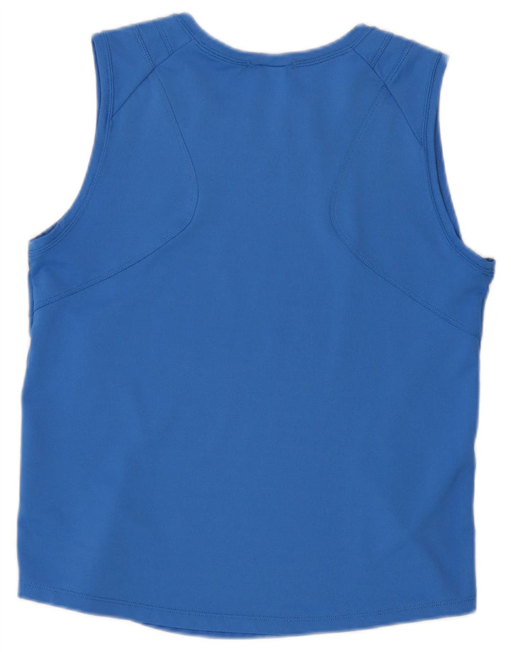 Canotta Nike da donna US 8/10 poliestere blu medio