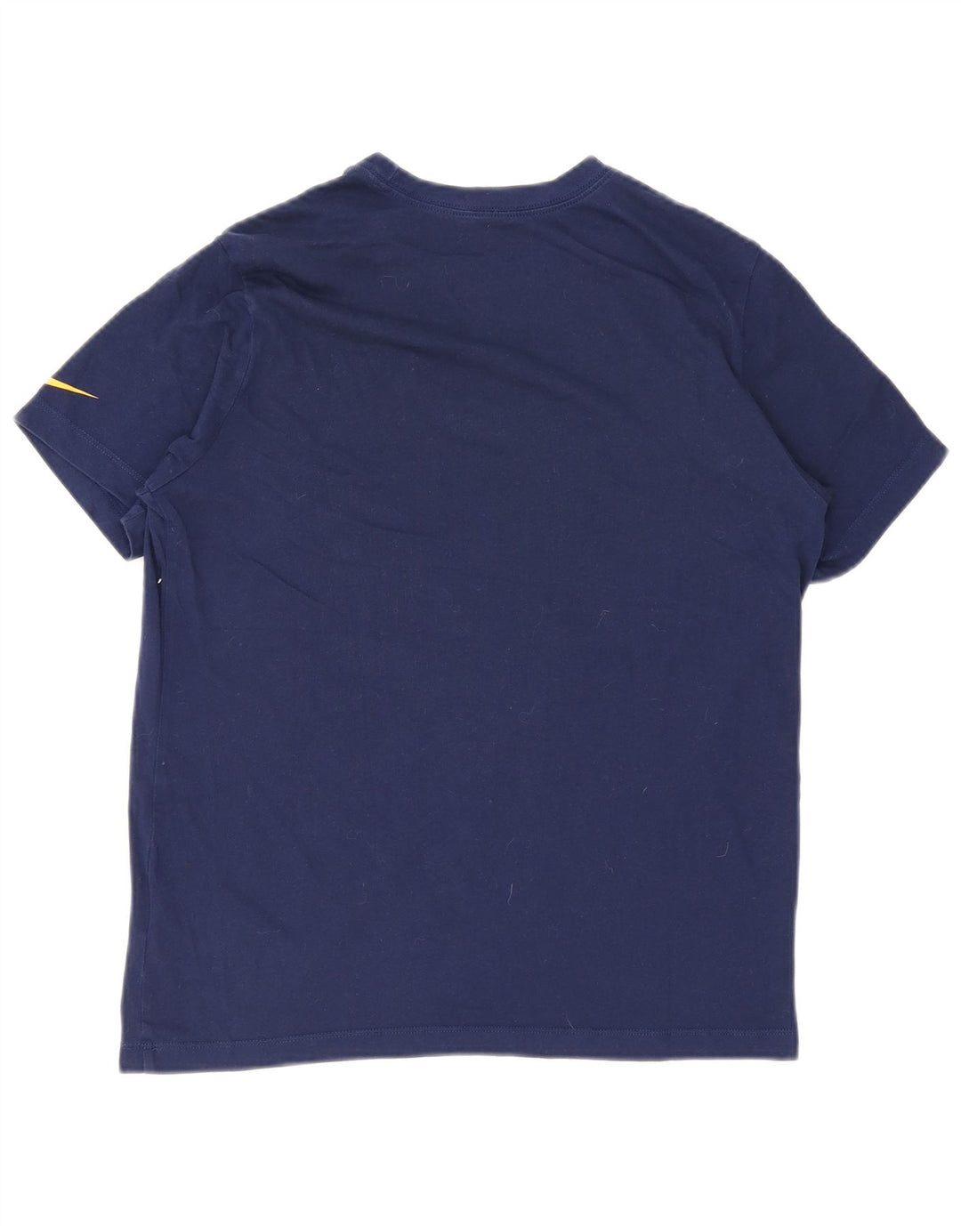 T-shirt grafica da uomo Nike Top in cotone blu navy medio