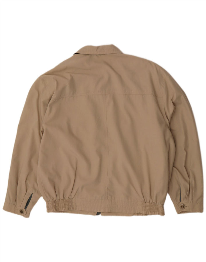 Giubbotto bomber vintage da uomo UK 42 XL poliestere kaki
