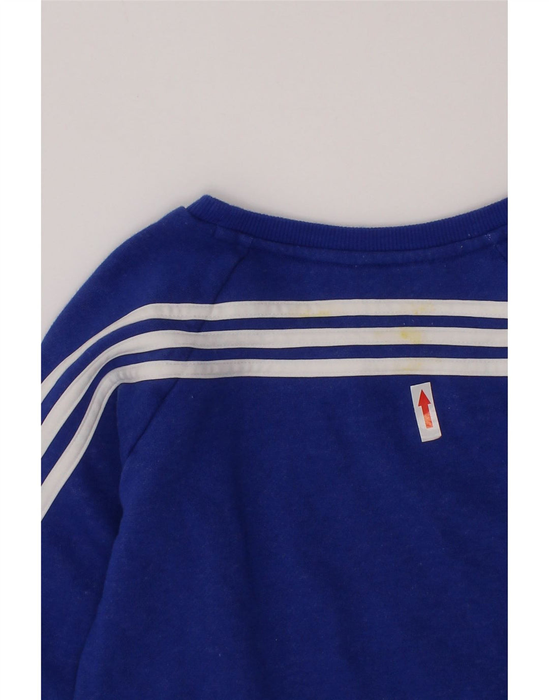 Felpa Adidas Bambino Maglione 3-4 Anni Cotone Blu