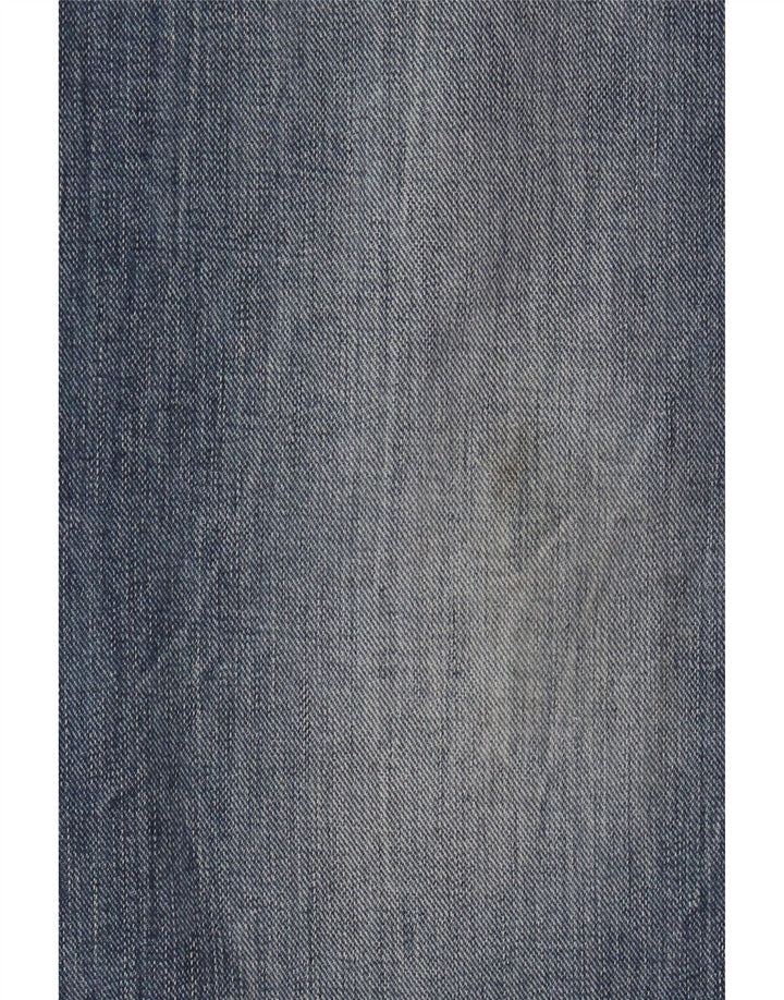 Wrangler Mens Dayton Bootcut Jeans W32 L32 Blue Cotton