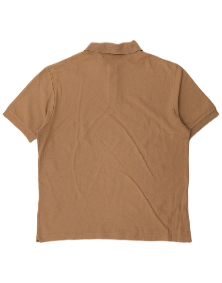 Polo da uomo Marina Yachting in cotone beige medio