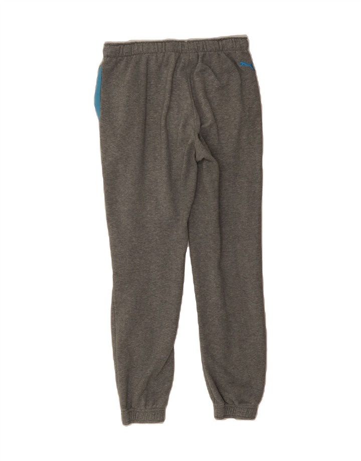 PUMA Mens Graphic Tracksuit Trousers Joggers Small Grey Cotton Vintage Puma and Second-Hand Puma from Messina Hembry 