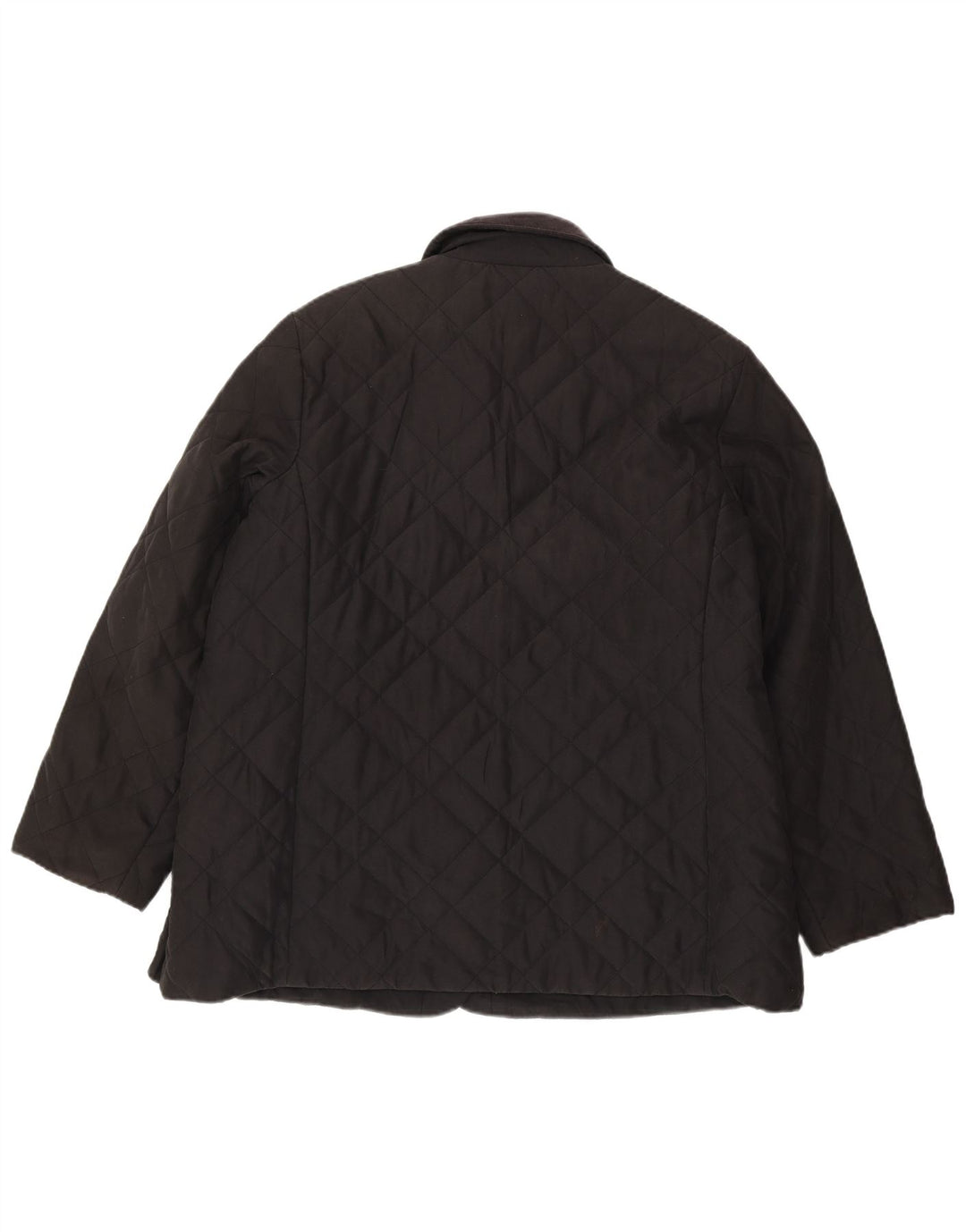 Giacca trapuntata da donna Marks & Spencer UK 20 2XL poliestere nero