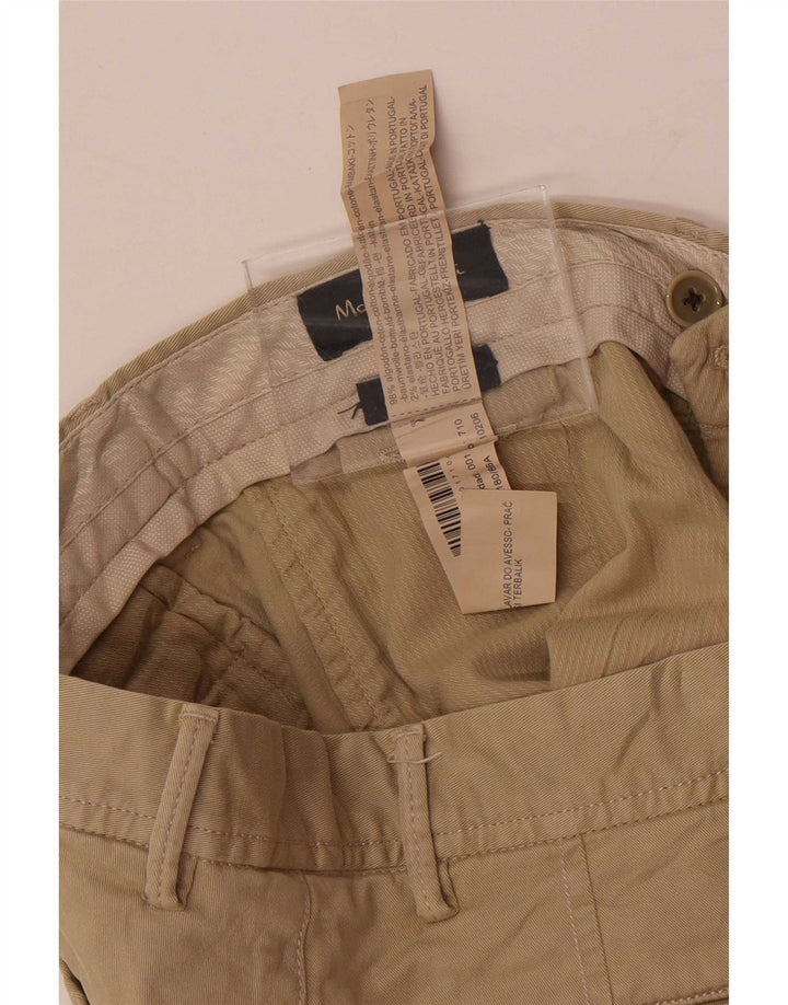 Pantaloni chino vestibilità regolare da uomo Massimo Dutti EU 42 Large W32 L33 Beige