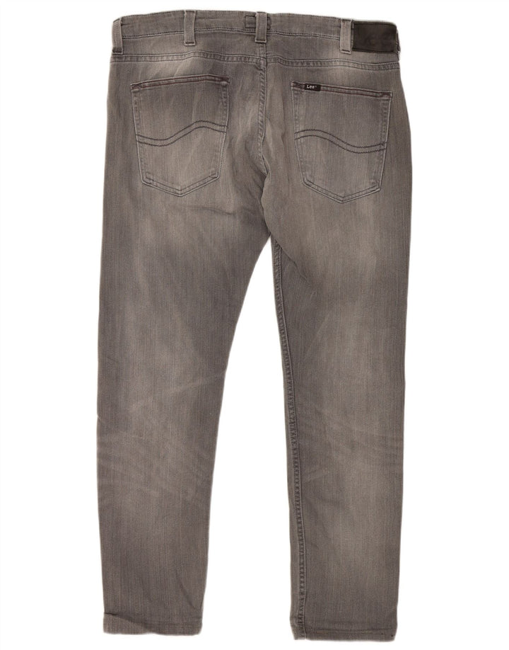 Jeans LEE Powell Slim da uomo W38 L28 in cotone grigio